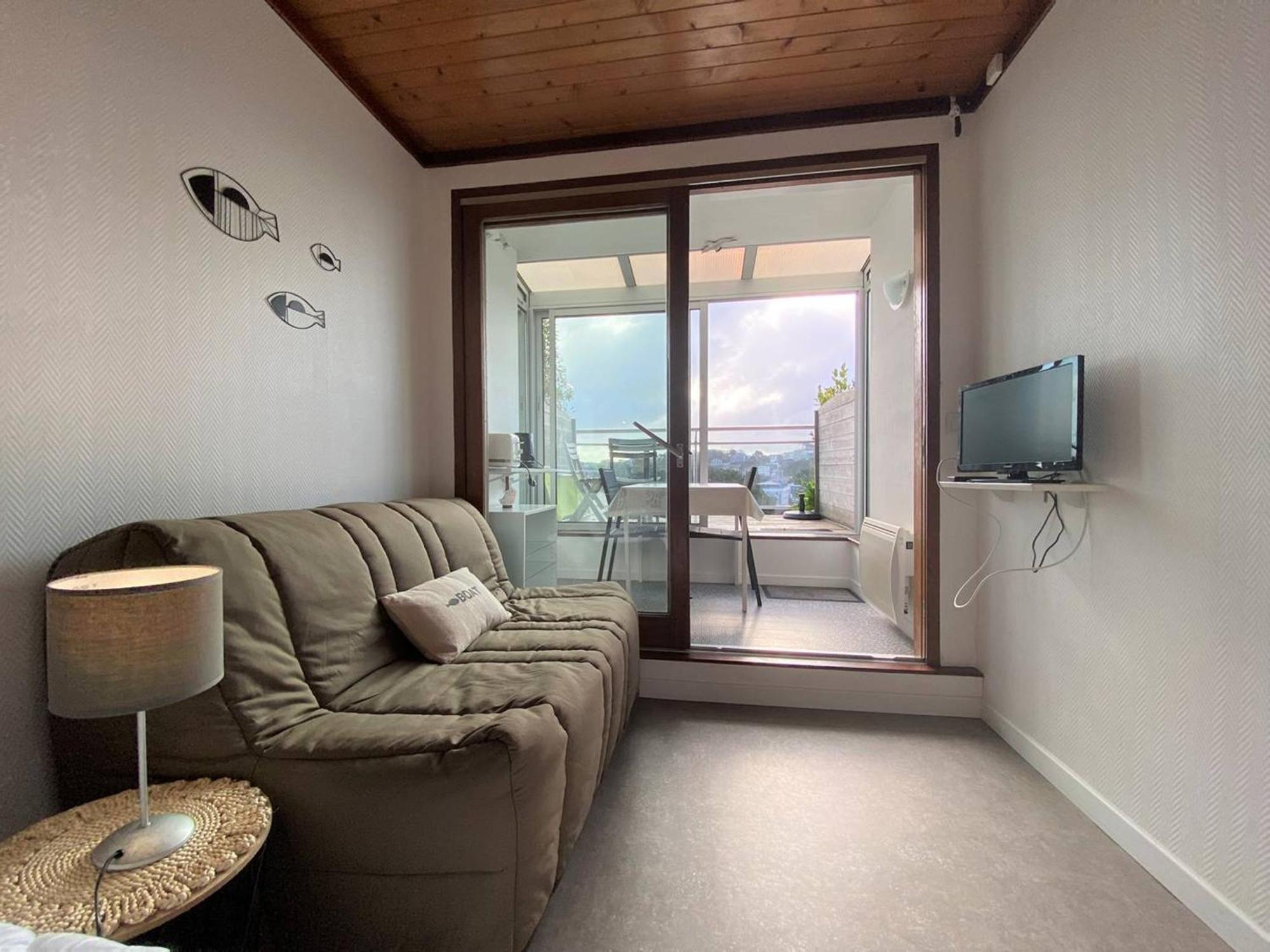 Studio Avec Terrasse Et Loggia A 400M De La Plage A Perros-Guirec - Fr-1-368-381 外观 照片